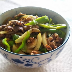 牛肉の生姜焼き丼